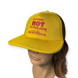 Quicksilver Stranger things Yellow Trucker Hat